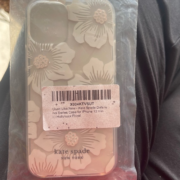 Kate Spade Hollyhock Floral IPhone 12 Max - Picture 4 of 5